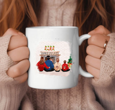 Une tasse Noël personnalisée