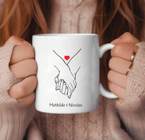 Une idée cadeau pour un couple: une illustration personnalisée